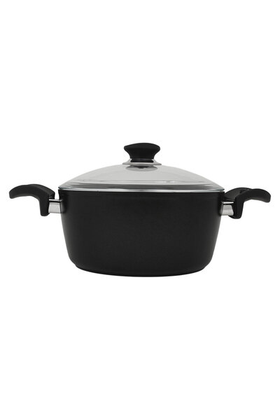 Leggno Granite Cookware 24 cm Black