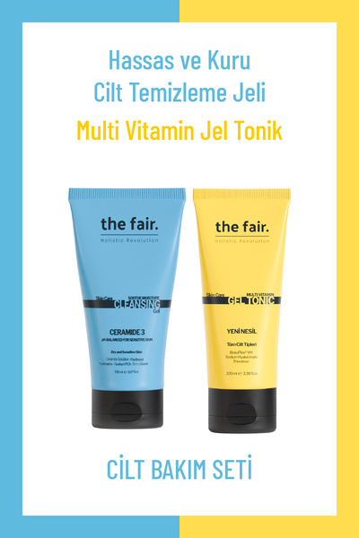 the fair. Hassas ve Kuru Cilt Temizleme Jeli 150 ml ve Besleyici Multi Vitami...
