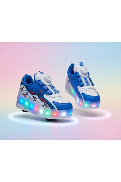 ROCKY PATENLİ IŞIKLI SPOR AYAKKABISI & TEKERLEKLİ SNEAKERS