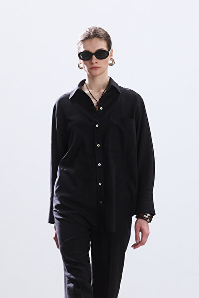 BE BLUE ΜΑΥΡΟ ΒΑΜΒΑΚΙ ΛΙΝΟ ΠΟΥΚΑΜΙΣΟ