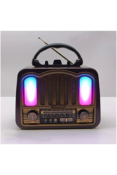 Generic راديو دينكس المحمول FM قابل لإعادة الشحن، راديو كلاسيكي عتيق، منفذ US...