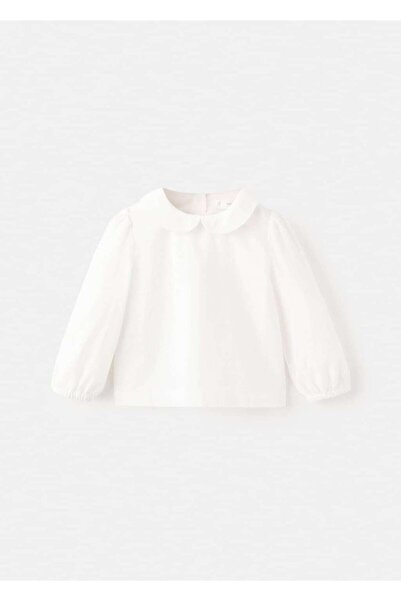 MANGO Baby Kareli pamuklu tişört