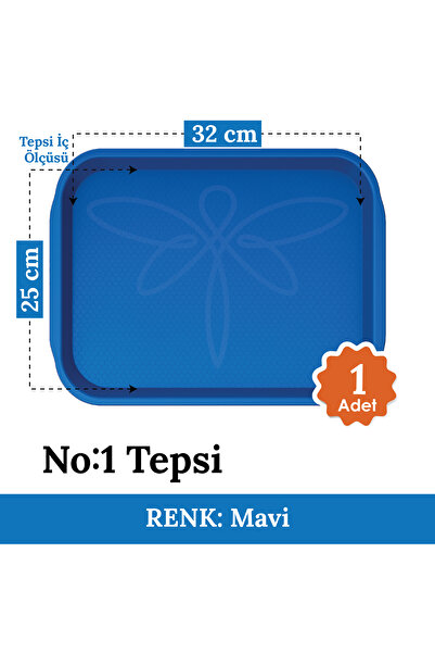 Hesna Natural No1 Fast Food Tray - Service Tray - Presentation Tray 27*36