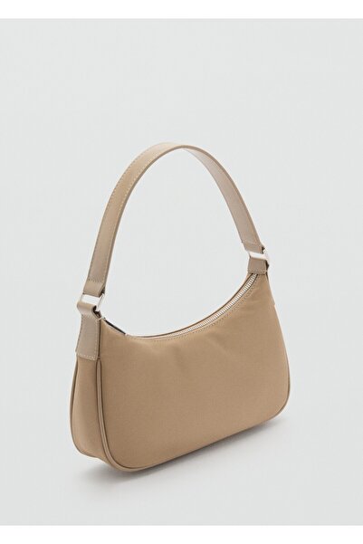 MANGO Woman Naylon küçük omuz çantası