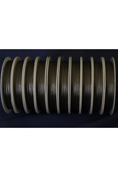 arsin Çelik Tel Misina 0,45 Mm - 50 Metre ( 1 Adet ) 10 metre ( Takı, Aksesuar, Tesbih , Doğal Taş) Teli