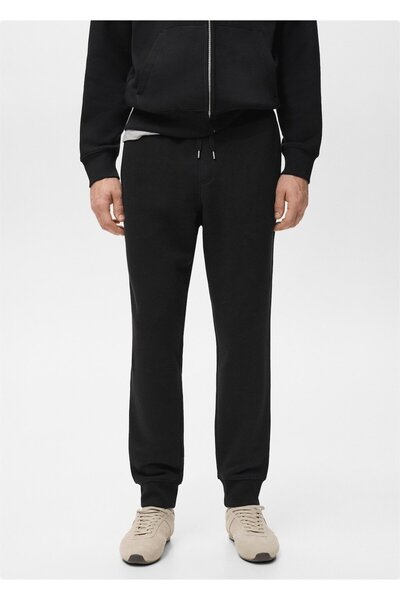 MANGO Man Beli lastikli jogger pantolon
