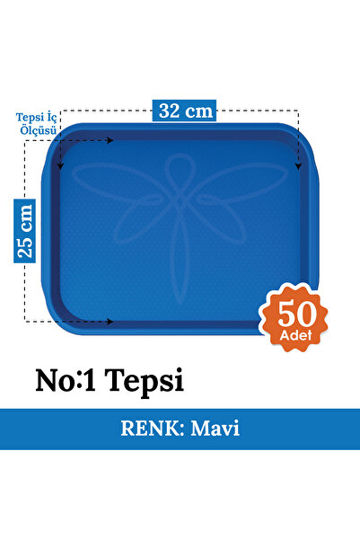 Hesna Natural No1 Fast Food Tray - Service Tray - Presentation Tray 27*36