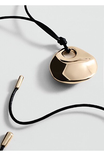 MANGO Woman Metal uçlu kolye