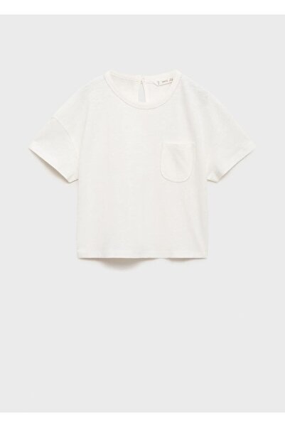 MANGO Kids T-Shirt with Beadwork