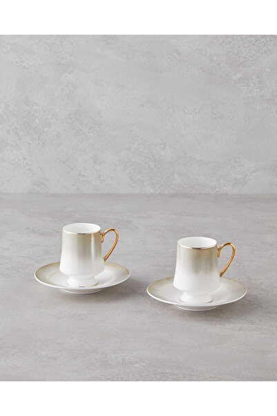 English Home Set de cești de cafea Royals New Bone China, 4 piese, pentru 2 p...