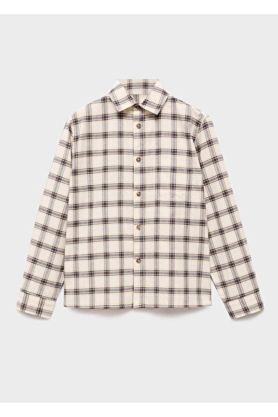 MANGO Kids Kareli gömlek