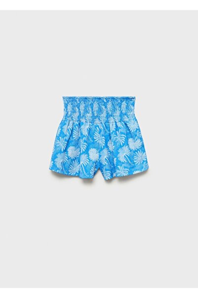 MANGO Kids Çiçek desenli şort