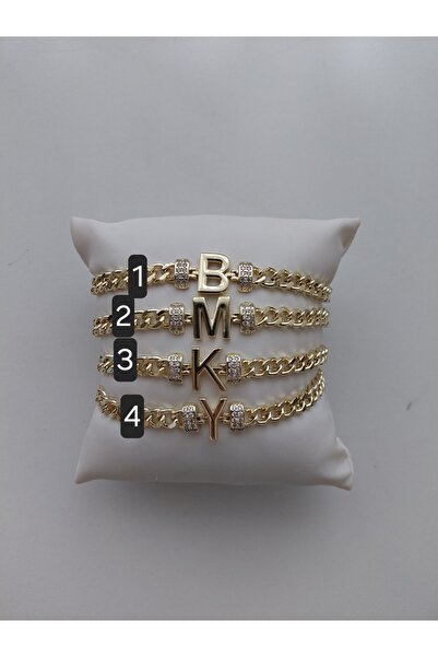 lavantebutik سوار نسائي من الفولاذ مرصع بحجر الزركون على شكل حرف جورميت