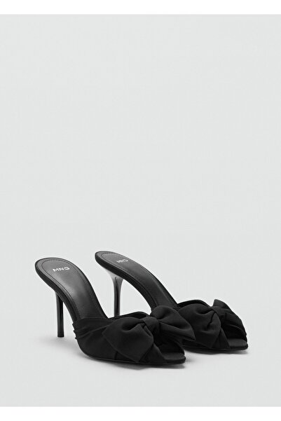 MANGO Woman Kurdeleli topuklu sandalet