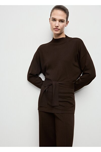 MANGO Woman Düğüm detaylı kazak