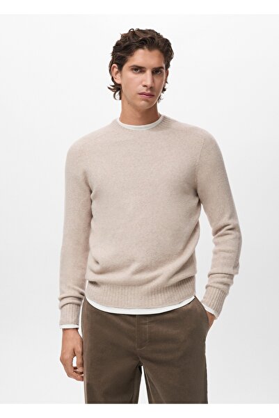 MANGO Man Yün karışımlı triko kazak