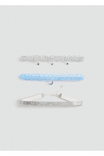 MANGO Kids 3'lü chocker kolye set