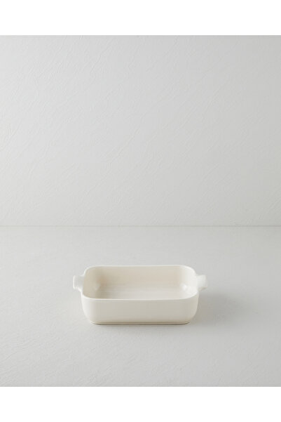 Hecha Ceramic Rectangular Oven Dish 40 cm Cream