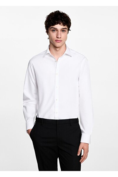 Mango Teen Pamuklu gömlek