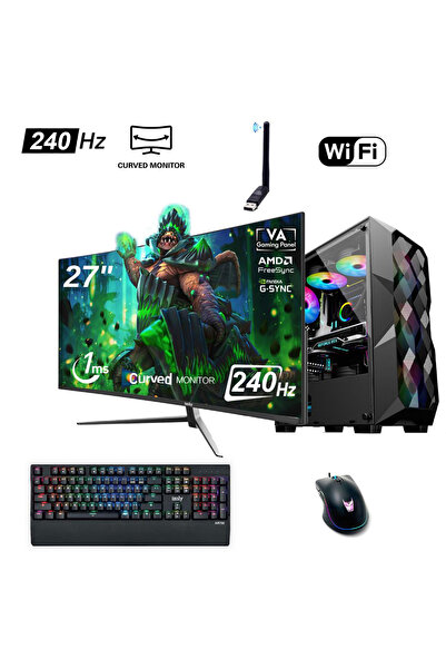 IZOLY Dragonite Y I3-12100f 16gb 512gb M.2 Nvme Gtx1660s 6gb 27" 200hz Oyuncu...