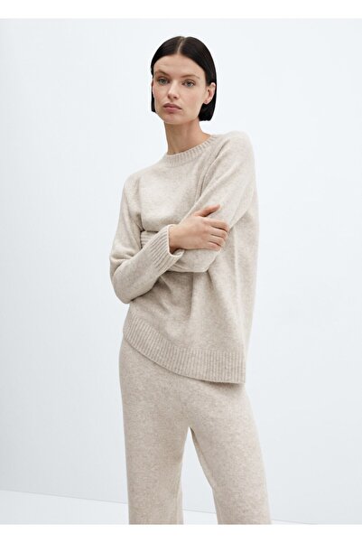 MANGO Woman Uzun tasarım pantolon