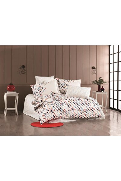 Hobby Двоспальне постільне білизна з попліну Rithym, синього кольору