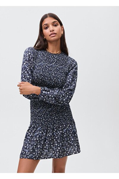 Mango Teen Volanlı çiçekli elbise