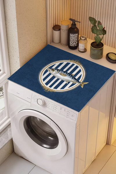 Homefesto Κάλυμμα πλυντηρίου ρούχων με αντιολισθητική βάση, μοντέρνο, βολικό ...