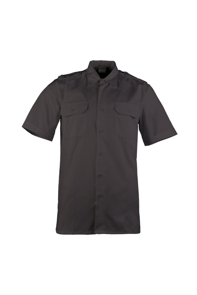 Mil-Tec Camasa politie maneca scurta neagra