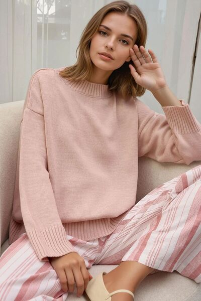 Hiccup Bisiklet Yaka Relax Fit Yumuşak Triko Kazak