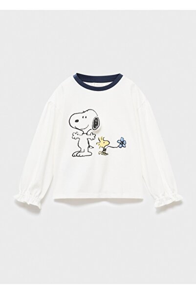 MANGO Baby Snoopy baskılı tişört