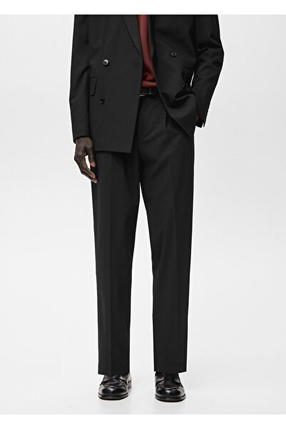 MANGO Man Boston regular fit kumaş pantolon