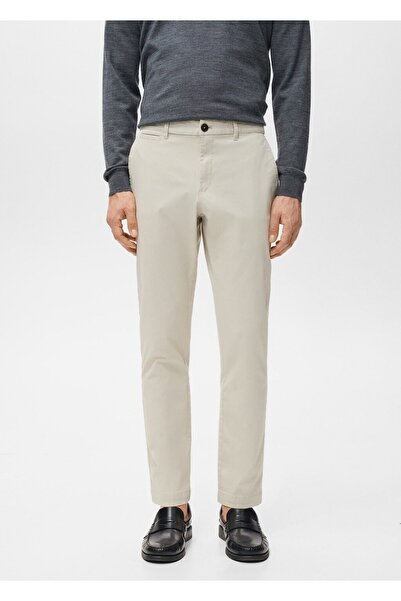 MANGO Man Prato süper slim fit cropped chino pantolon