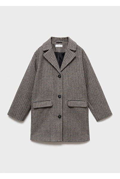 MANGO Kids Uzun kumaş ceket