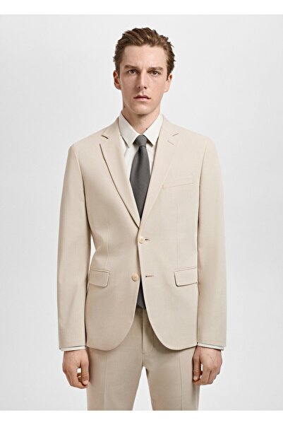 MANGO Man Streç kumaştan süper dar kesim blazer ceket