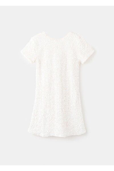 MANGO Kids Payetli mini elbise