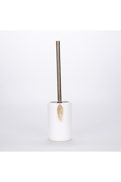 Selim Leaf Туалетна щітка Біле золото