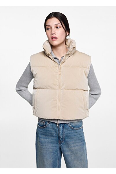 Mango Teen Cepli kapitoneli yelek