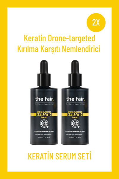 the fair. Keratin Drone-targeted Kırılma Karşıtı Nemlendirici 2'li Saç Bakım ...