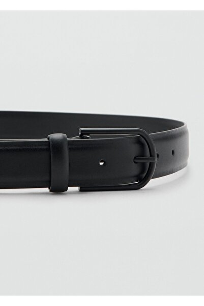 MANGO Man Nappa deri kemer