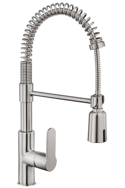 Eca Nita photosensitive kitchen sink faucet with stainless steel appearance 1...