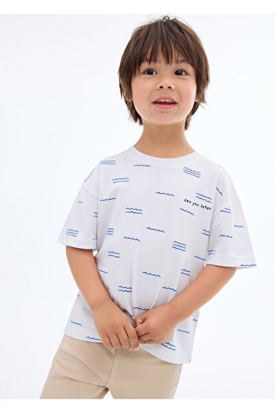 MANGO Baby Kurzarm-T-Shirt mit Aufdruck