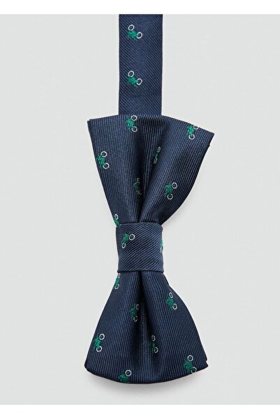 MANGO Kids Motosiklet desenli papyon