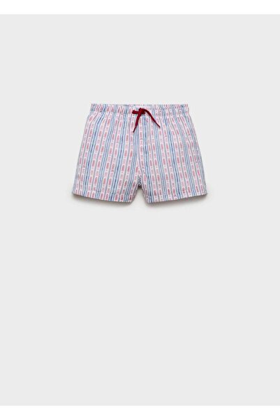 MANGO Baby Desenli şort mayo