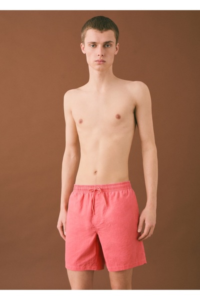 Mango Teen Teksturirani kupaći kostim sa vezicama