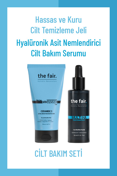 the fair. Hassas ve Kuru Cilt Temizleme Jeli ve Hiyalüronik Serum 30 ml