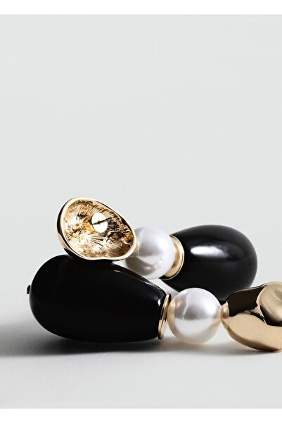 MANGO Woman Sallantılı küpe