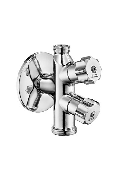 Eca Çift Çıkışlı Ara Taharet Musluğu Rozetli 102111116