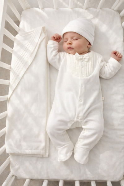 Mert Baby طقم إنتاجية للأطفال حديثي الولادة من إنزو مكون من 3 قطع، مصنوع من ا...