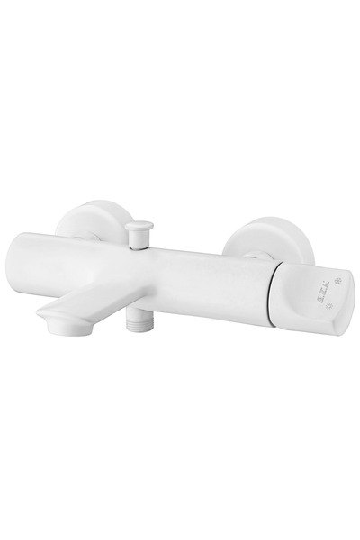 Eca Myra Banyo Bataryası Mat Beyaz Renkli 102102470C4